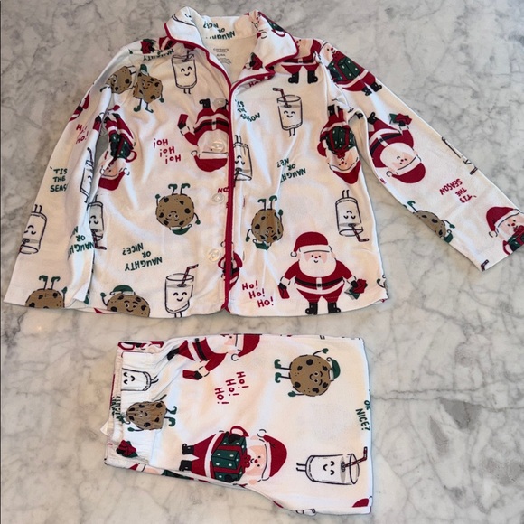 Carter's Holiday Pajama Set Bundle - Red and White 4T - Picture 9 of 14